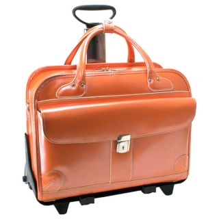 McKlein Lakewood Checkpoint friendly 15.4 inch Rolling Laptop
