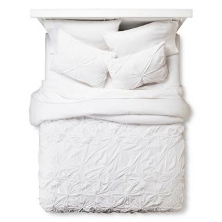 Boho Boutique® Texture Comforter Set   White