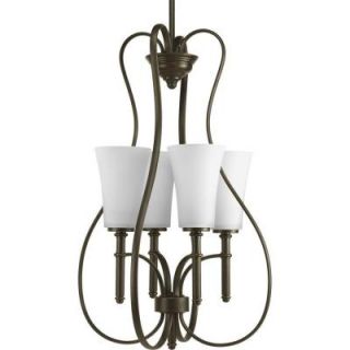 Progress Lighting Flirt Collection 4 Light Antique Bronze Foyer Pendant P3879 20