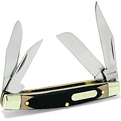 Schrade Old Timer Workmate 4 Blade Folding Knife   Shopping