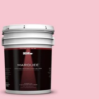 BEHR MARQUEE 5 gal. #120B 4 Old Fashioned Pink Flat Exterior Paint 445005