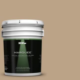 BEHR MARQUEE 5 gal. #UL170 4 Gobi Tan Semi Gloss Enamel Exterior Paint 545405