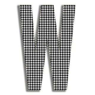 Stupell Industries Oversized Houndstooth Letter Hanging Initial