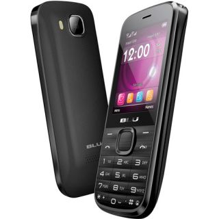 BLU Diva T272T GSM Dual SIM Cell Phone, Black (Unlocked)