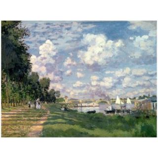 Trademark Fine Art 24 in. x 32 in. The Marina at Argenteuil, 1872 Canvas Art BL0174 C2432GG