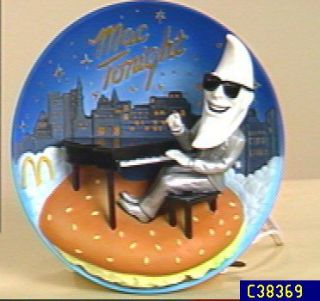 McDonalds Mac Tonight Collectors Plate —