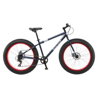 Mens Fat Tire Mountain Bike   Navy/Red (26)