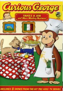 Curious George Takes A Job And More Monkey Business (DVD)  