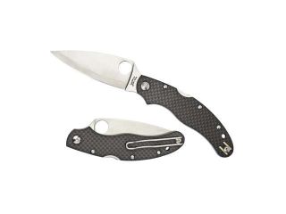 Spyderco Caly 3.5 Carbon Fiber ZDP 189 PlainEdge