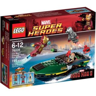 LEGO Super Heroes Iron Man Extremis Sea Port Battle Play Set