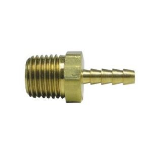 Sioux Chief 1/4 in. x 3/8 in. Lead Free Brass Barb x MIP Adapter 903 41101601