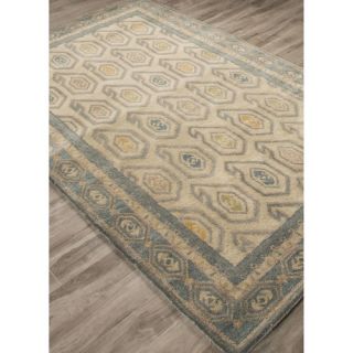 Pendant Hand Tufted Ivory/Blue Area Rug by JaipurLiving
