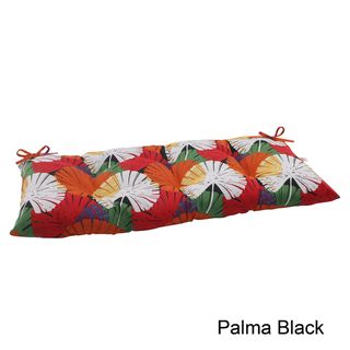 Pillow Perfect Palma Polyester Tufted Outdoor Loveseat Cushion