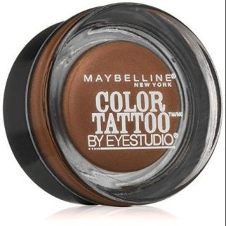Maybelline New York Eye Studio Color Tattoo Leather 24 HR Cream Gel Eyeshadow, Creamy Beige, 0.14 Ounce