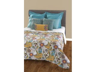 Carmen Teal King Size Duvet with Poly Insert Bed Set