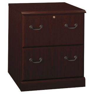 Bennington Collection 2 Drawer Lateral Filing Cabinet   Harvest Cherry