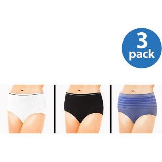 Best Fitting Women's Seamless Briefs, 3 Pack