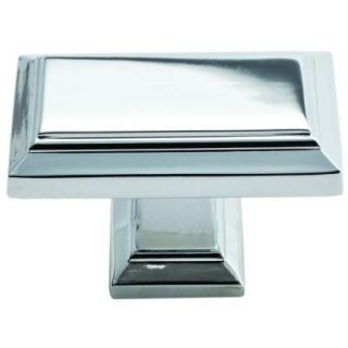 Atlas Homewares Sutton Place 1 7/16 in. Polished Chrome Rectangle Cabinet Knob 290 CH