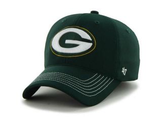 Green Bay Packers 47 Brand Green Game Time Closer Performance Flexfit Hat Cap