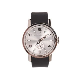 Officina Del Tempo Stainless Steel Mens Neat White Dial Automatic