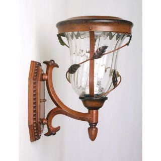 Gama Sonic Royal Seven LED Solar Light Fixture on Wall Sconce