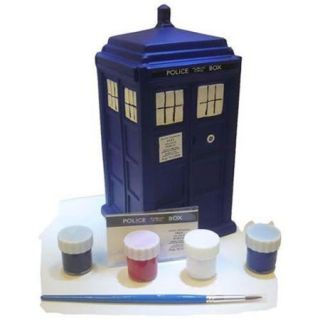 Doctor Who Paint Your Own Ceramic Bank TARDIS