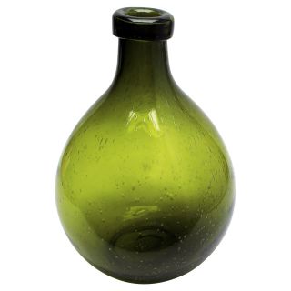 Vita V Home Shima 14 in. Light Green Vase