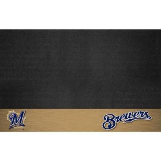FANMATS Milwaukee Brewers 26 in. x 42 in. Grill Mat 12159