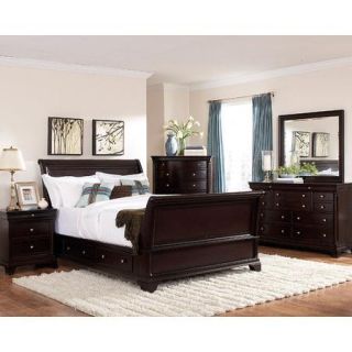 Woodhaven Hill Inglewood Sleigh Bed