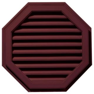 Builders Edge 32 in. Octagon Gable Vent in Wineberry 120013232078