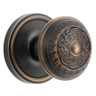 Grandeur Georgetown Rosette Timeless Bronze with Double Dummy Windsor Knob GEOWIN 22 TB