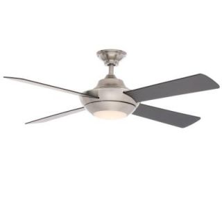Home Decorators Collection Moonlight II LED 52 in. Brushed Nickel Ceiling Fan AG942LED BN