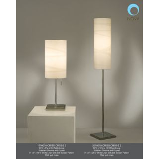 Nova Criss Cross 2 Light Floor Lamp