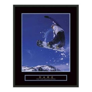 Frames By Mail Motivational Dare Framed Photographic Print