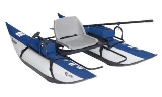 Classic Accessories Roanoke 8 ft. Pontoon Boat   Blueberry   Inflatable & Fishing Boats