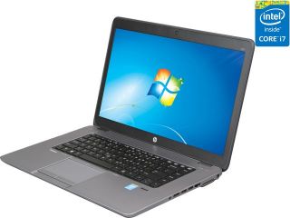 HP Notebooks EliteBook 850 G1 (E3W16UT#ABA) Intel Core i7 4600U (2.10 GHz) 8 GB Memory 500 GB HDD Intel HD Graphics 4400 15.6" Windows 7 Professional 64 bit (with Win8 Pro License)