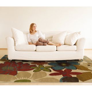 Ivory Floral Rug (710 x 10)   Shopping