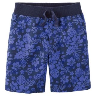 Just One You™Made by Carters® Toddler Boys Floral Short   Blue