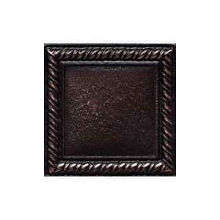Daltile Ion Metals Oil Rubbed Bronze 2 in. x 2 in. Composite of Metal Ceramic and Polymer Rope Accent Tile IM03221P
