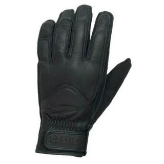 Castle Streetwear Deluxe Summer Leather Gloves Black 2XL