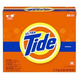 Tide Ultra Original Scent Powder Laundry Detergent, 68 Loads, 95 oz