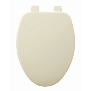 Church Biscuit Wood Elongated Toilet Seat