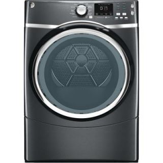 GE 7.5 cu. ft. Gas Dryer with Steam in Diamond Gray GFDS175GHDG