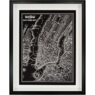 Home Decorators Collection 30 in. x 24 in. "New York City, 1895" by Unknown Framed Printed Wall Art 3084300730