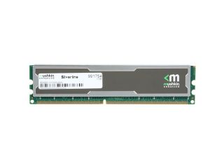 Mushkin Enhanced Silverline 2GB (2 x 1GB) 184 Pin DDR SDRAM DDR 400 (PC 3200) Desktop Memory Model 996754