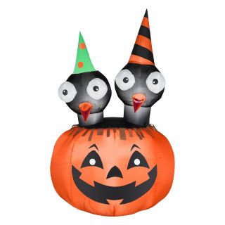 Gemmy Airblown Crow's Nest Inflatable   Halloween Decorative Accents