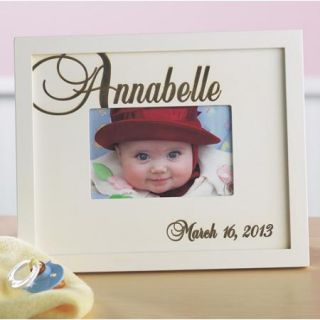 Personalized Script Baby Name Frame