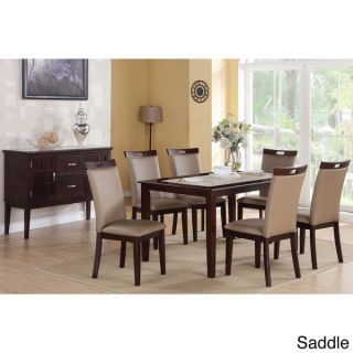 Rosi Bicast Leather Dining Chairs (Set of 6)   Shopping