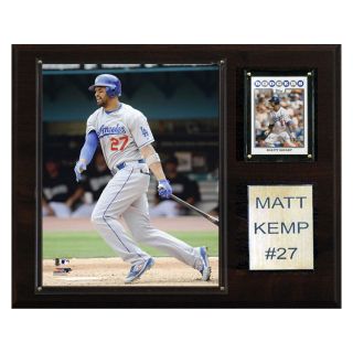 MLB 12 x 15 in. Matt Kemp Los Angeles Dodgers Player Plaque   Collectible Wall Art & Photography