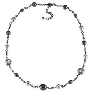Ralph Lauren Multi pearl Illusion Chain 18 inch Necklace 1acda3f0 3dea